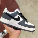 Nike Air Force 1 Low Black White Grey Classic Sneakers FD9063-100