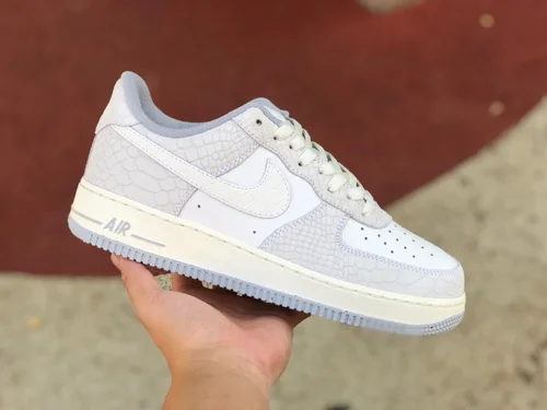 Nike Air Force 1 '07 W White Python Sneakers DX2678-100