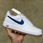 Nike Air Force 1 Low Retro "Since 82" Classic Casual Sneakers White Blue DJ3911-101