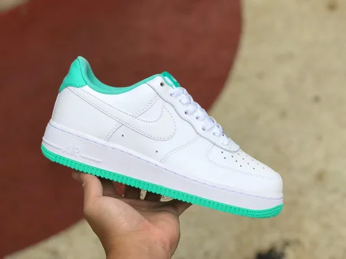 Nike Air Force 1 AF1 07 White Mint Green Low-Top Sneakers DH7561-107