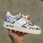 Nike Air Force 1 '07 WB Low-Top Casual Sneakers ZG0088-812