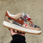 Nike Air Force 1 Low Christmas Brown Red CW2288-686