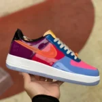 Undefeated x Nike Air Force 1 Color Patch Casual Sneakers DV5255-400