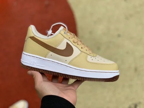 Nike Air Force 1 Low Wheat Yellow DQ7660-200