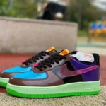 Undefeated x Nike Air Force 1 Low Pink Brown Blue DV5255-200