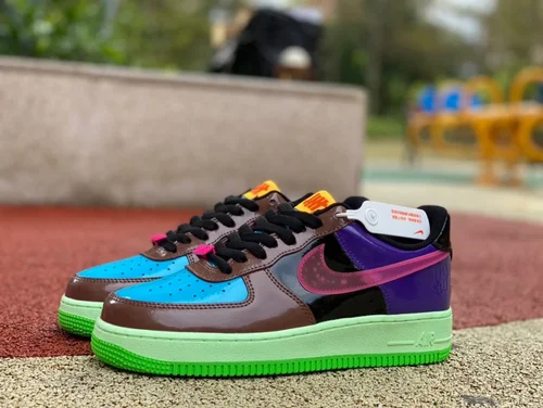 Undefeated x Nike Air Force 1 Low Pink Brown Blue DV5255-200