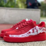 Nike Air Force 1 '07 Low Big Red Bone X-Ray Halloween Exclusive Low-Top Sneakers CU8067-600