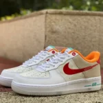 Nike Air Force 1 White Orange Rabbit Year FD4205-1