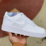 Nike Air Force 1 Low "Color of the Month" Anti-Slip Cushioned Low-Top Sneakers Unisex White DZ4