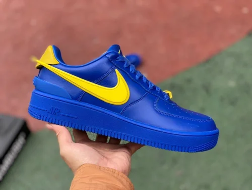 AMBUSH x Nike Air Force 1 Low Blue Yellow DV3464-400