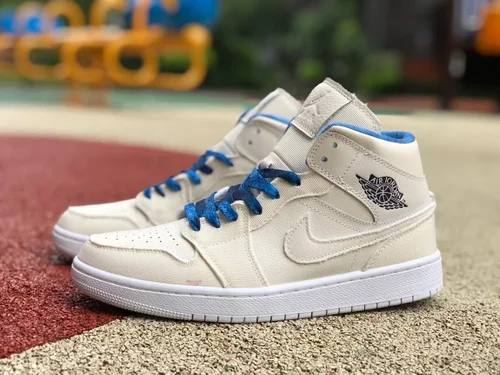 Air Jordan 1 Mid SE Beige Blue DM9126-104