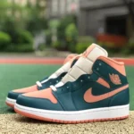 Air Jordan 1 Mid Blue Orange BQ6472-308