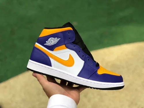 Air Jordan 1 Mid Lakers DQ8426-517