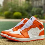 Air Jordan 1 Mid SE White Orange DM3531-800