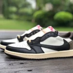 Air Jordan 1 Travis Scott CQ4277-105 Black White Brown Retro