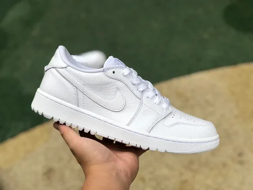 Air Jordan 1 Low Golf DD9315-101 Triple White Retro