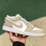 Air Jordan 1 Low FB7168-121 Sail Yellow Khaki Retro