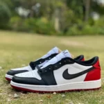 Air Jordan 1 Low 555088-125 Black Toe Retro