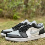 Air Jordan 1 Low 553558-039 Black Grey Shadow Retro