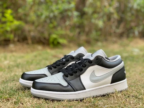 Air Jordan 1 Low 553558-039 Black Grey Shadow Retro