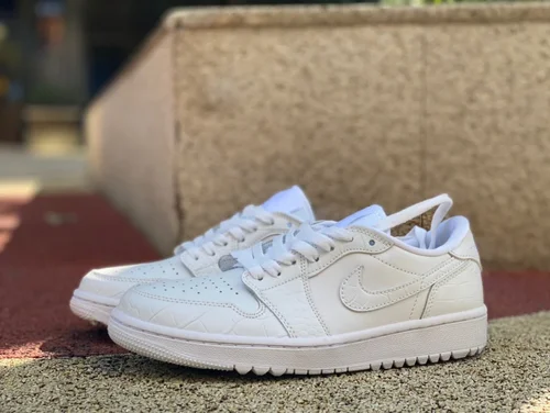 Air Jordan 1 Low Golf DD9315-003 Triple White Retro