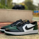 Air Jordan 1 Low Golf DD9315-107 Black Green Retro