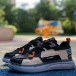 DIOR Black Grey Orange Sneakers