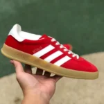 GUCCI x Adidas Originals Gazelle Low-Top Sneakers in Red