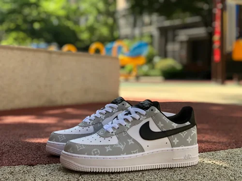 Nike Air Force 1 Low '07 LV Print Grey White BQ8988-108