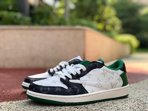 Travis Scott x Nike Air Jordan 1 Low DM7866 White Green Retro