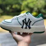 MLB White Green NY Yankees Casual Shoes 3ASXCA12N