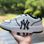 MLB White Black NY Yankees Casual Shoes 3ASXCA12N