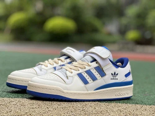 Adidas Forum 84 Low OG White Blue Retro Sneakers S23764