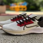 Nike Air Zoom Pegasus 38 Beige Red Running Shoes DJ0815-100