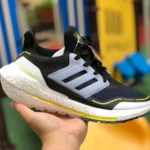 adidas UltraBoost 21 Black White Yellow S23893