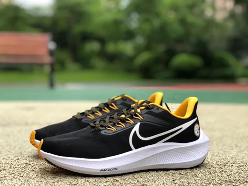 Nike Air Zoom Pegasus 39 Black White Yellow Running Shoes DR2059-001