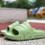 Adidas Adilette 22 Green Slides GX6946