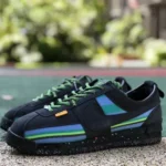 Union x Nike Cortez Black Blue Green Retro Sneakers DR1413-001