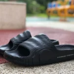 Adidas Adilette 22 3D Printed Black Slides GX6949