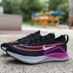 Nike Zoom Fly 4 Black Purple Marathon Running Shoes CT2392-004