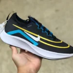 Nike Zoom Fly 4 Black Blue Yellow Marathon Running Shoes CT2392-003