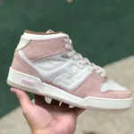 Fendi Match Mid Top White Pink Casual Sneakers