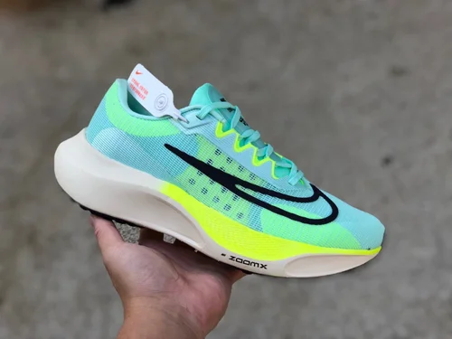 Nike Zoom Fly 5 Green Yellow Running Shoes DM8968-300