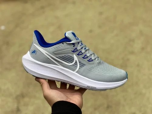 NIKE Pegasus 39 Grey Blue Running Shoes DR2042-001