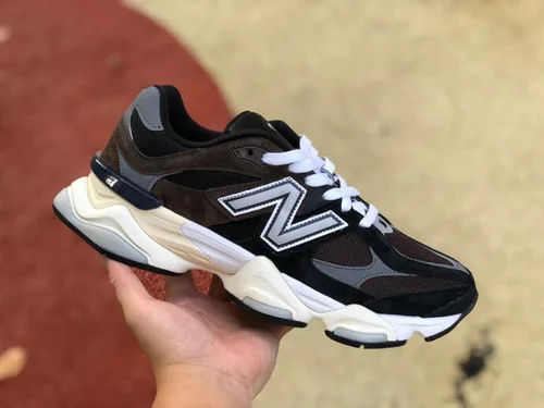 New Balance 9060 Black Coffee Retro Dad Shoes U9060BRN