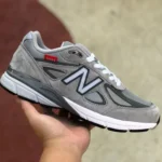 New Balance 990 Cool Grey Retro Running Shoes M990VS4