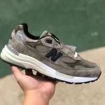 New Balance 992 Light Green Grey JJJJound Retro Running Shoes M992J2