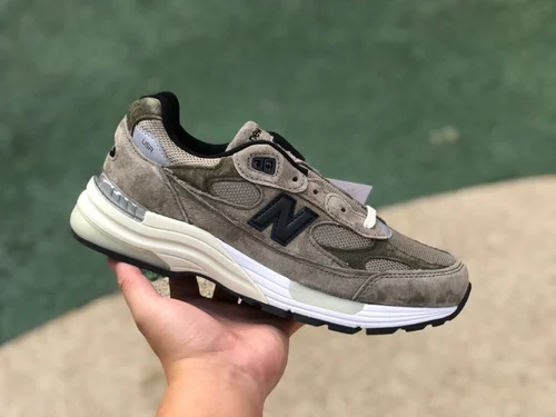 New Balance 992 Light Green Grey JJJJound Retro Running Shoes M992J2