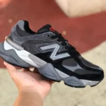 New Balance 9060 Black Grey Retro Casual Shoes U9060BLK