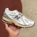 NB 1906R White Grey Distressed New Balance 1906R Retro Running Shoes M1906RP